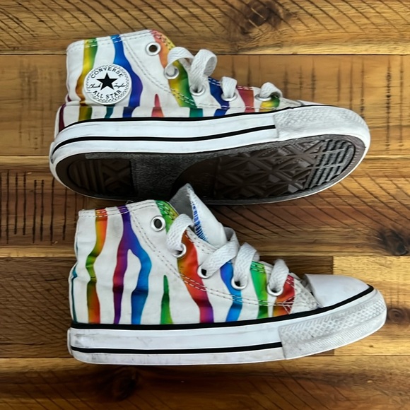 Converse Other - Converse Girls High Tops Shoes